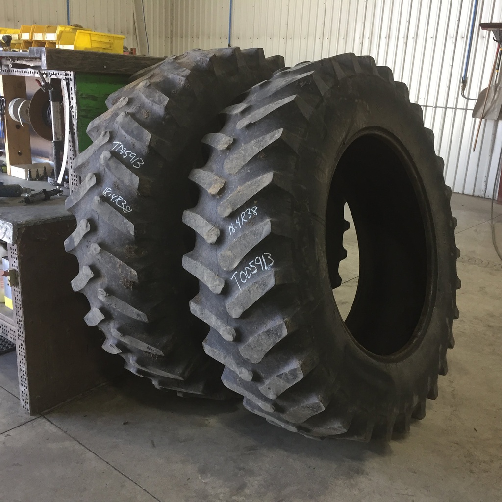 USED 18.4R38 Firestone Radial All Traction 23 R-1 E (10 Ply